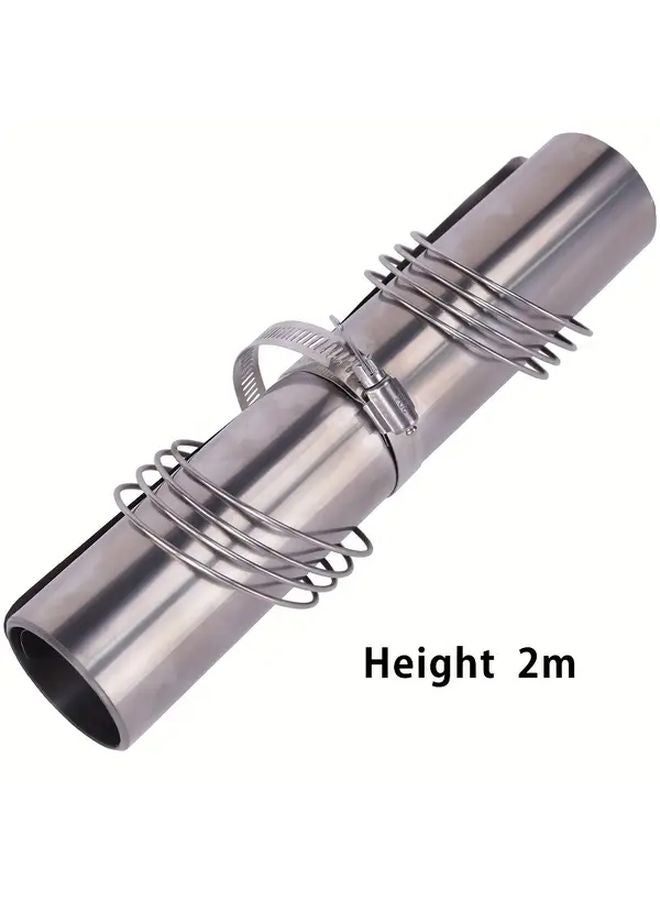 Titanium Roll Chimney For Wood Stove Lightweight Compact 118.11 Inch - Image 3
